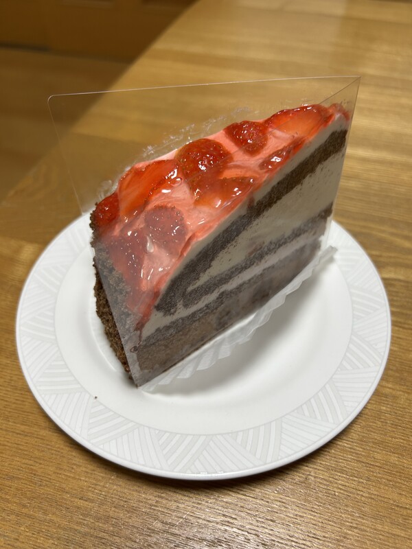 ケーキを食べたのですが、、