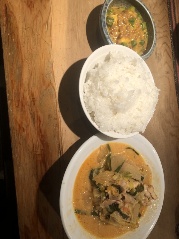 今日のご飯！
