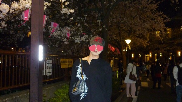 桜を見に行きました！