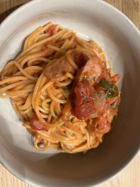 ナポリタン作った