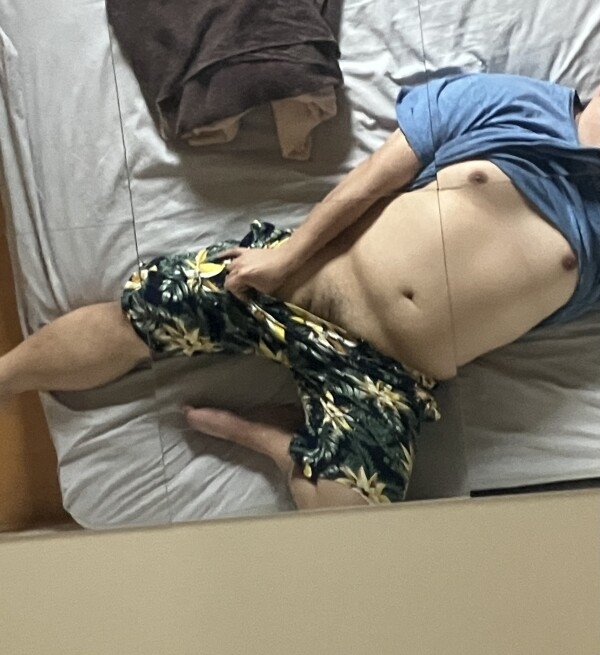 天井から…