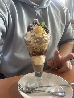 甘いのは別腹🍨