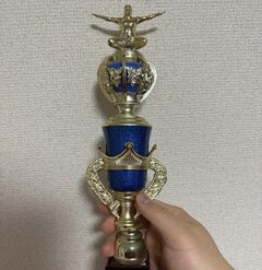 川崎市ちびっ子相撲3位のトロフィーです！✨